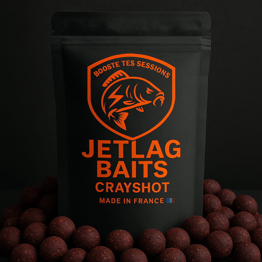 Bouillettes CRAYSHOT Crustacé Fish – Jetlag Baits