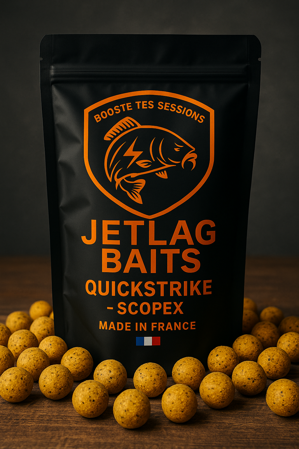 Bouillettes QUICKSTRIKE Scopex – Jetlag Baits