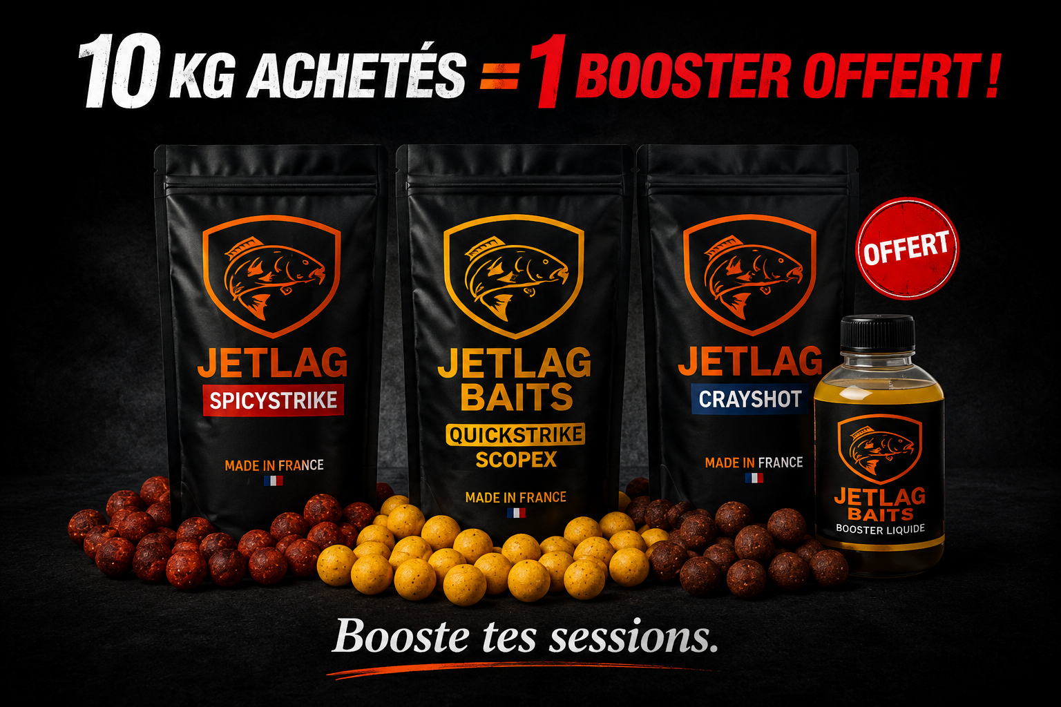 10KG ACHETÉ= 1 BOOSTER OFFERT PAR COMMANDE